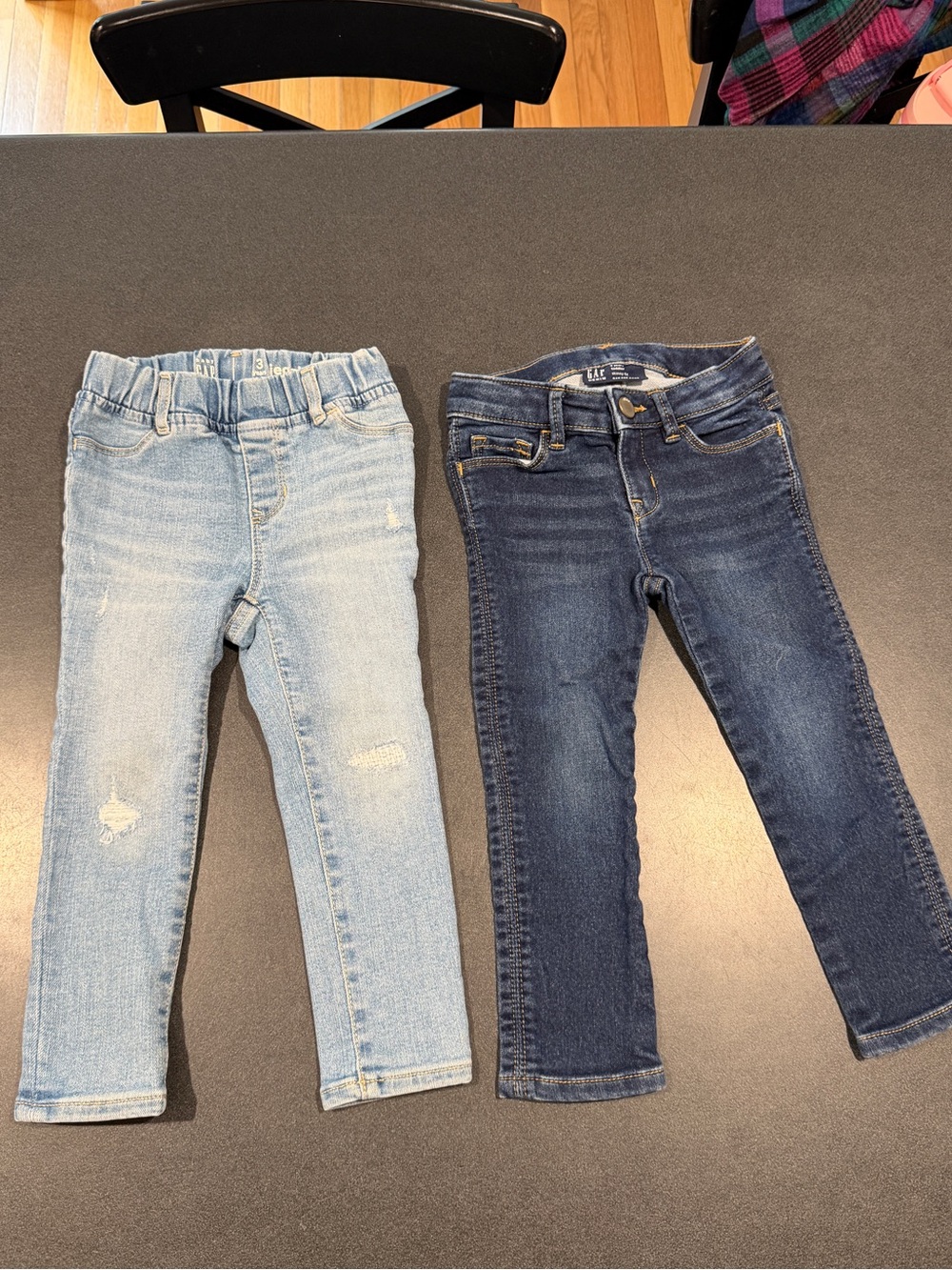 Girls Gap Jeans Lot Size 3T - Skinny & Jegging - 2 Pairs